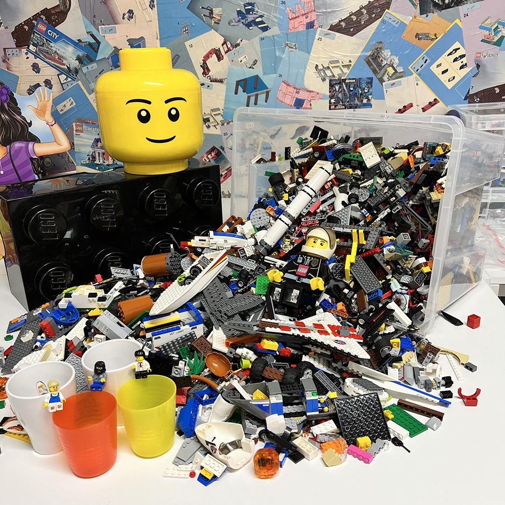 Pile of Lego Bricks